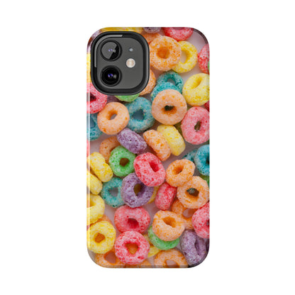 Morning Cereal Loops Phone Case