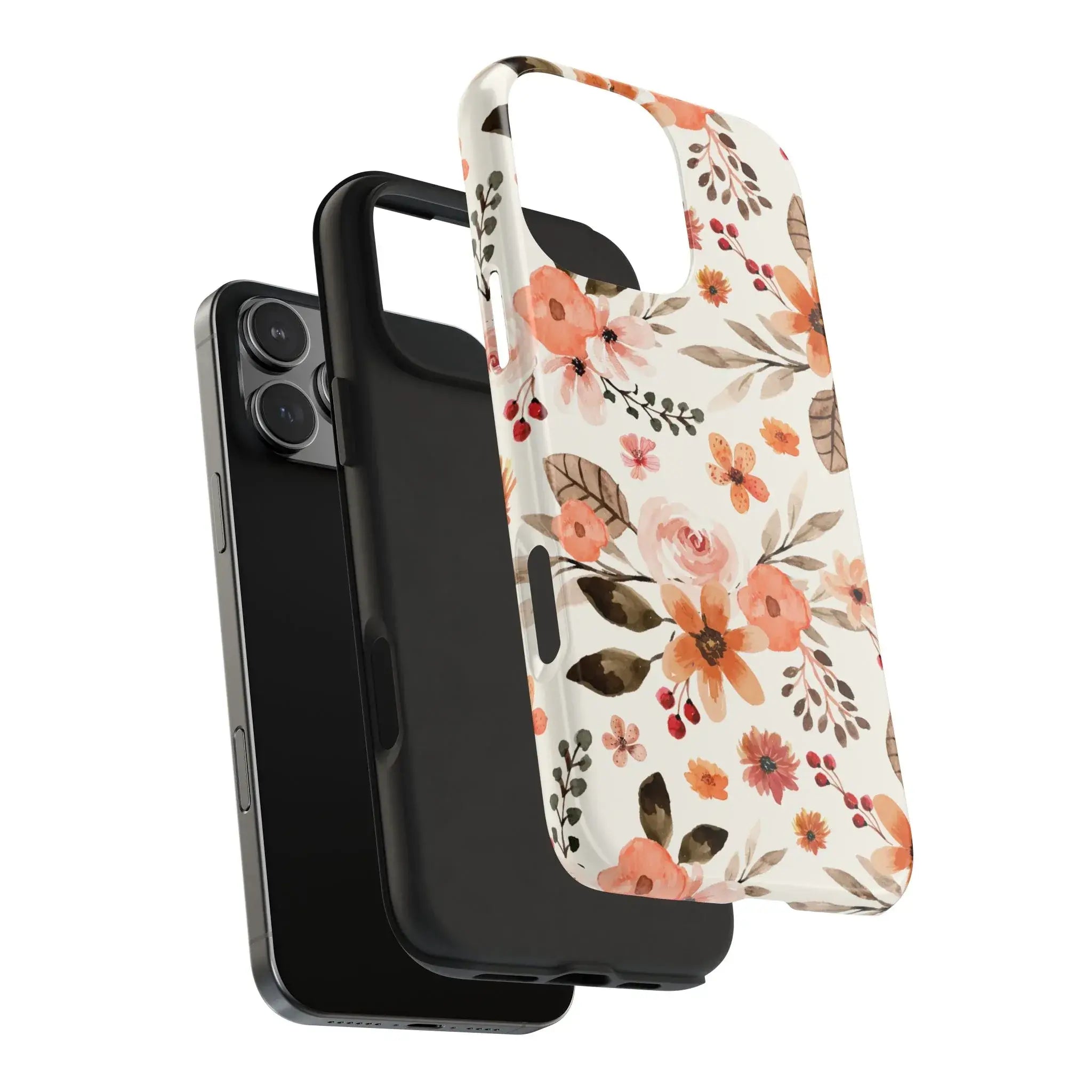 Timeless Vintage Florals Phone Case (Apple & Android) - Pink Sweetheart