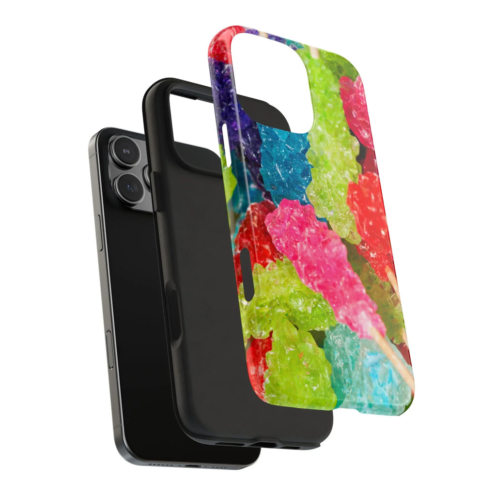 Rock Candy Phone Case (Apple & Android) - Pink Sweetheart