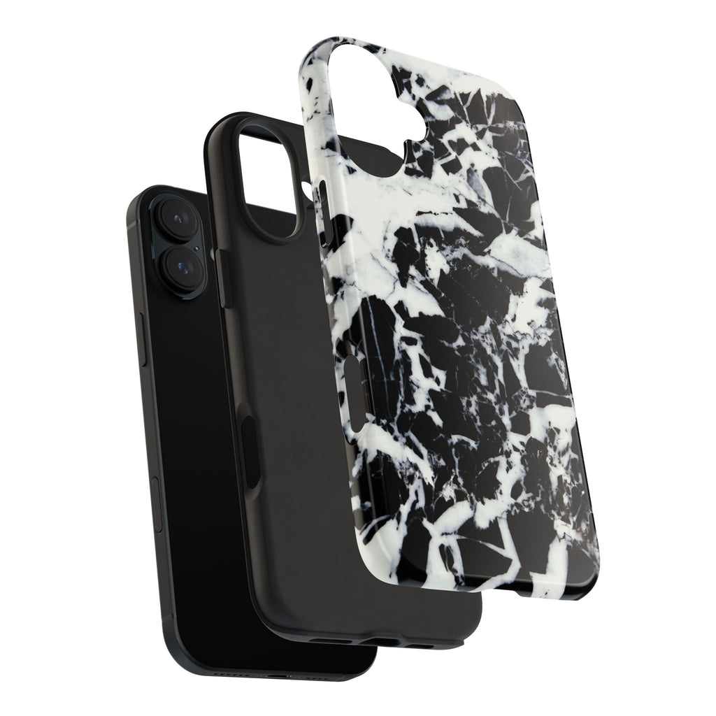 Black & White Shattered Phone Case (Apple & Android)