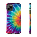 Groovy Tie Dye Phone Case (Apple & Android) - Pink Sweetheart