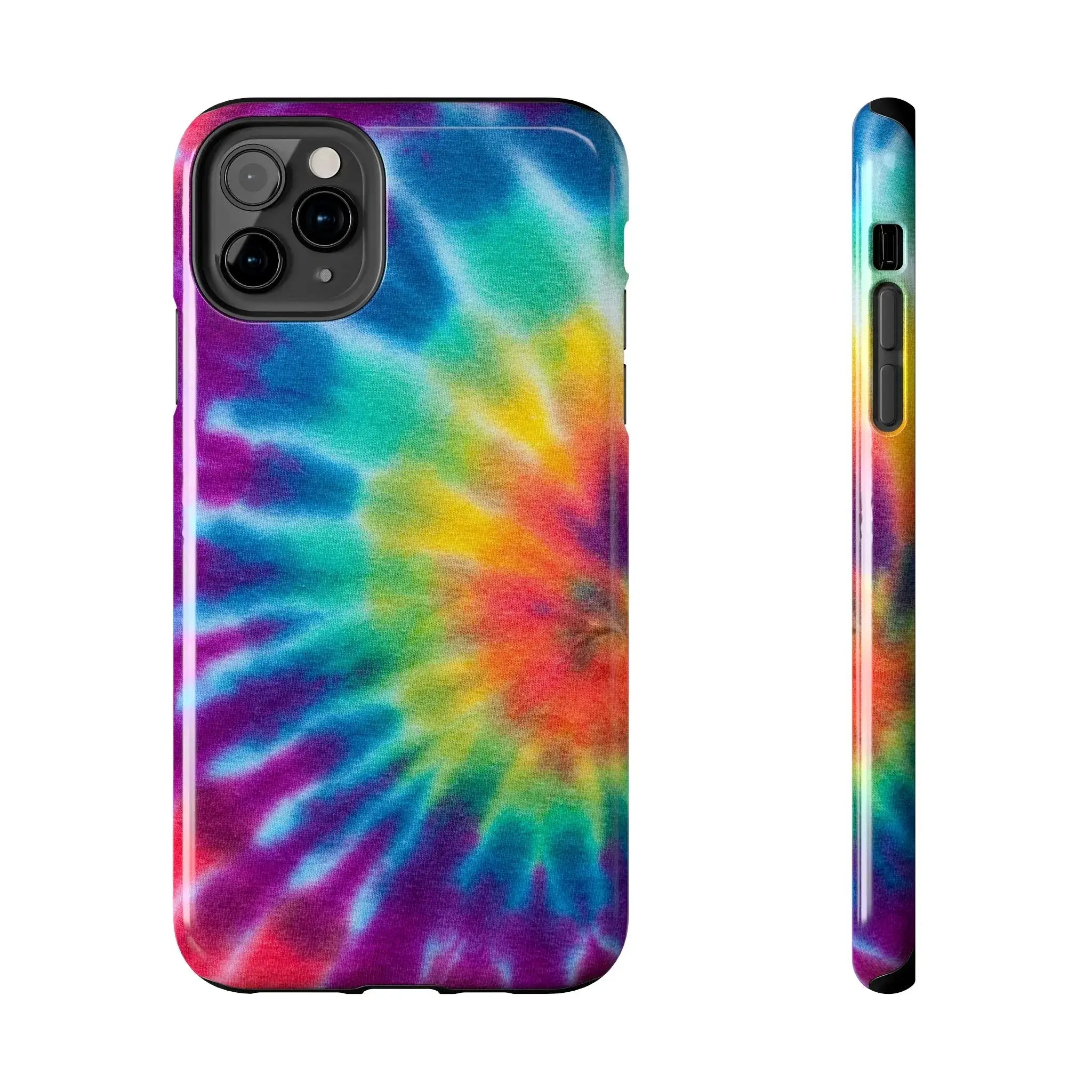 Groovy Tie Dye Phone Case (Apple & Android) - Pink Sweetheart
