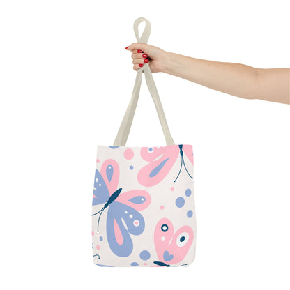 Pastel Butterlies Tote Bag