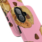 Chocolate Chip Cookies Phone Case (Apple & Android) - Pink Sweetheart