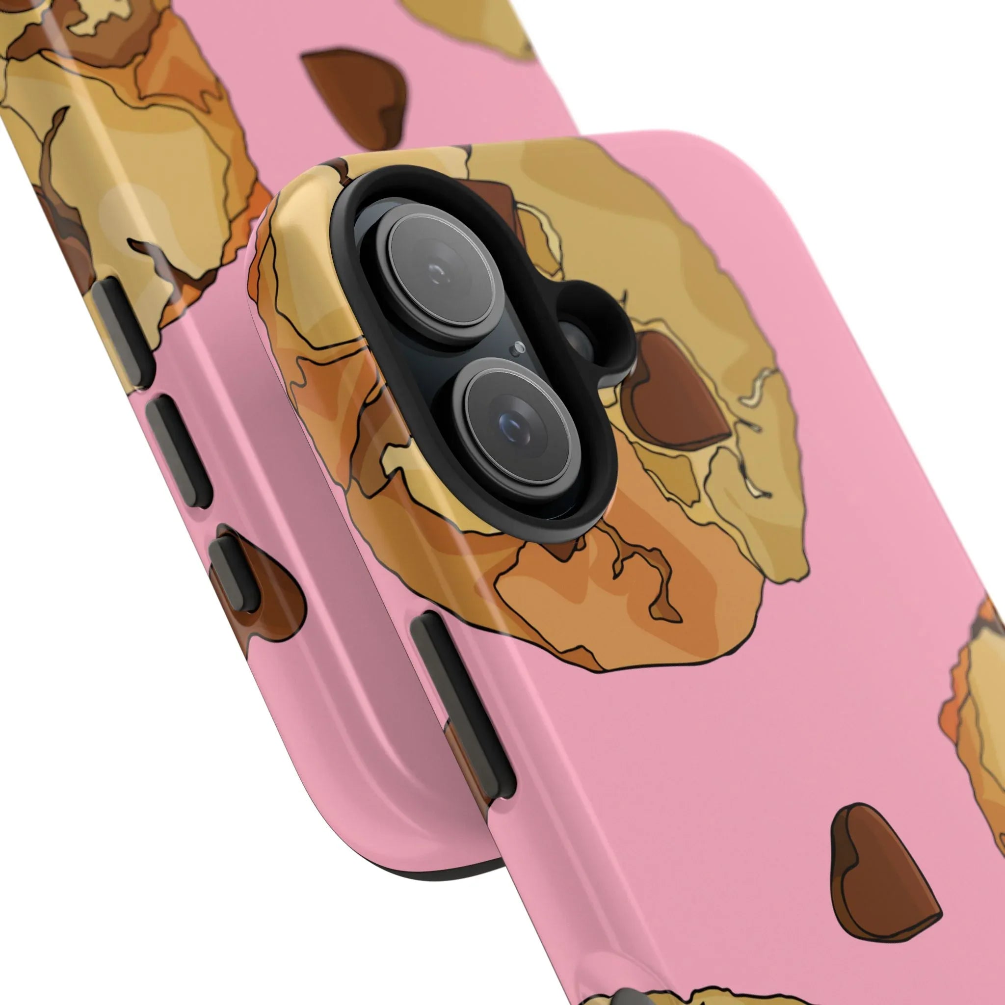 Chocolate Chip Cookies Phone Case (Apple & Android) - Pink Sweetheart