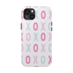 XOXO Phone Case (Apple & Android) - Pink Sweetheart