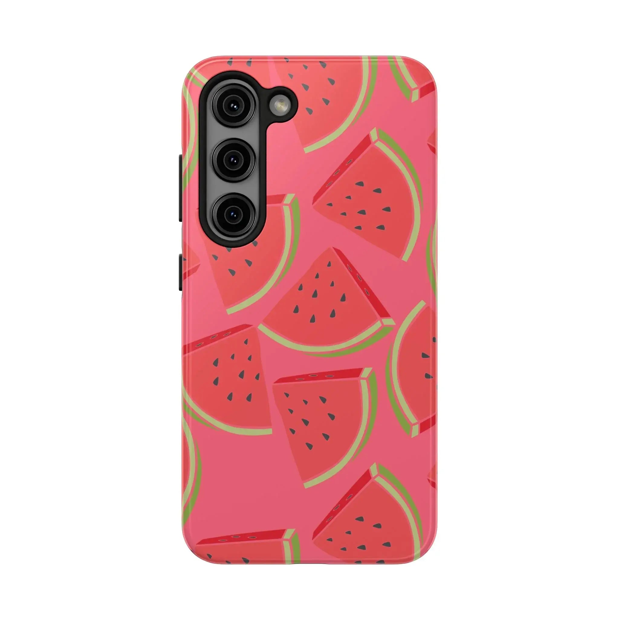 Watermelon Slices Phone Case (Apple & Android) - Pink Sweetheart