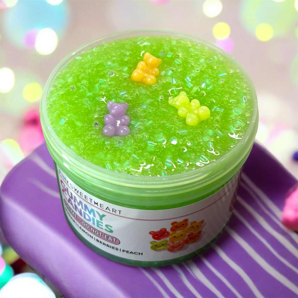 Gummy Candies Scented Glossy Bingsu Slime