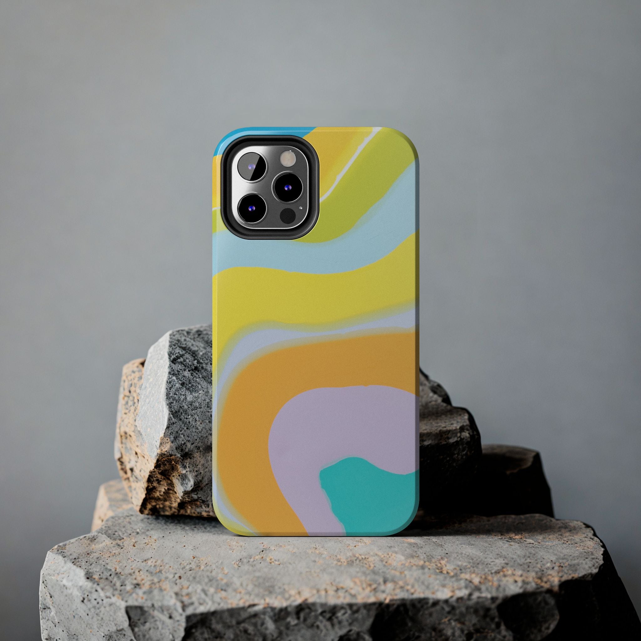 Colorful Pastel Marble Pattern Phone Case (Apple & Android)
