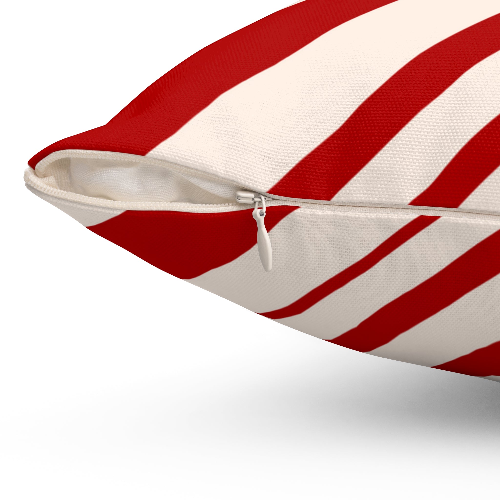 Sweet Peppermint Square Pillow