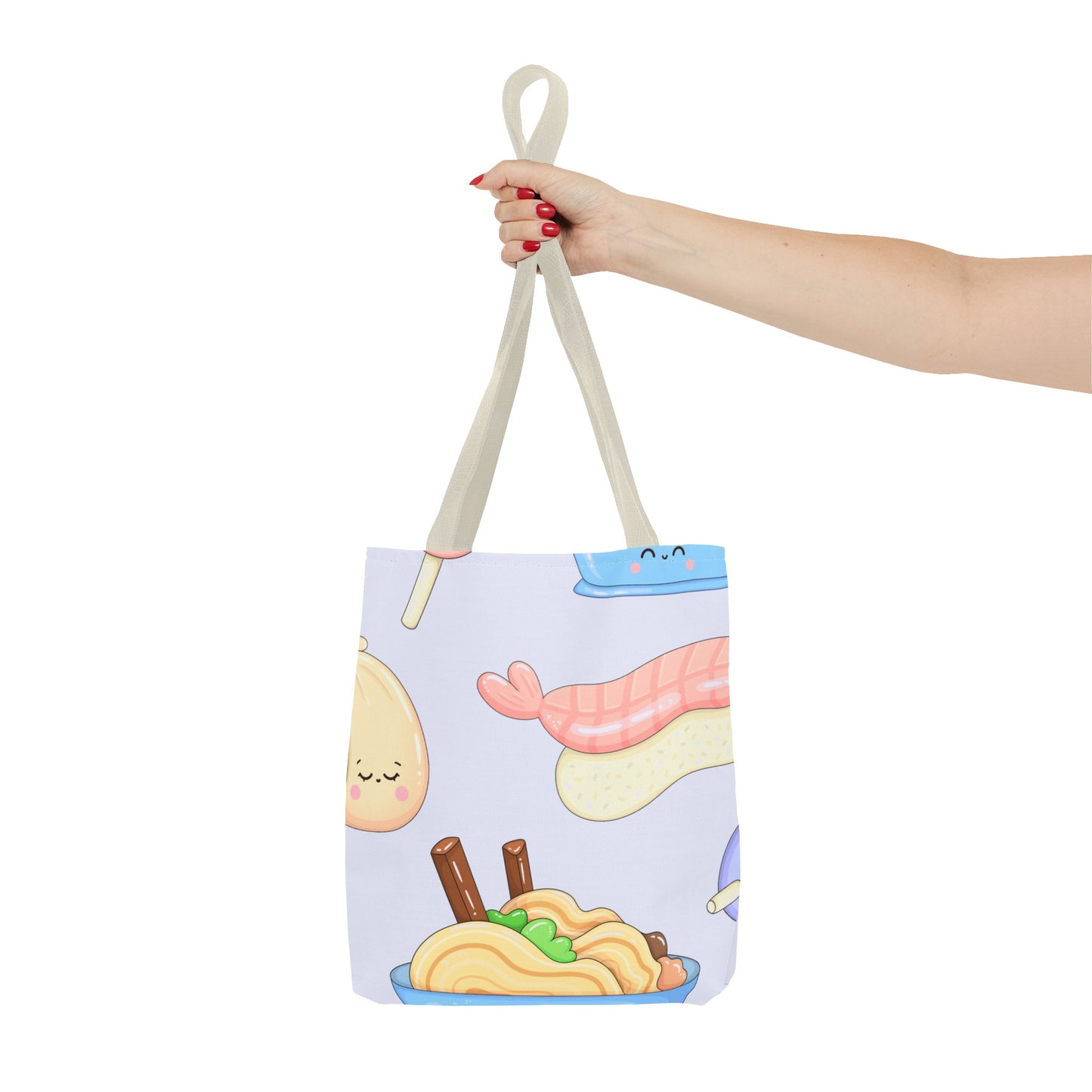 Kawaii Anime Snacks Tote Bag