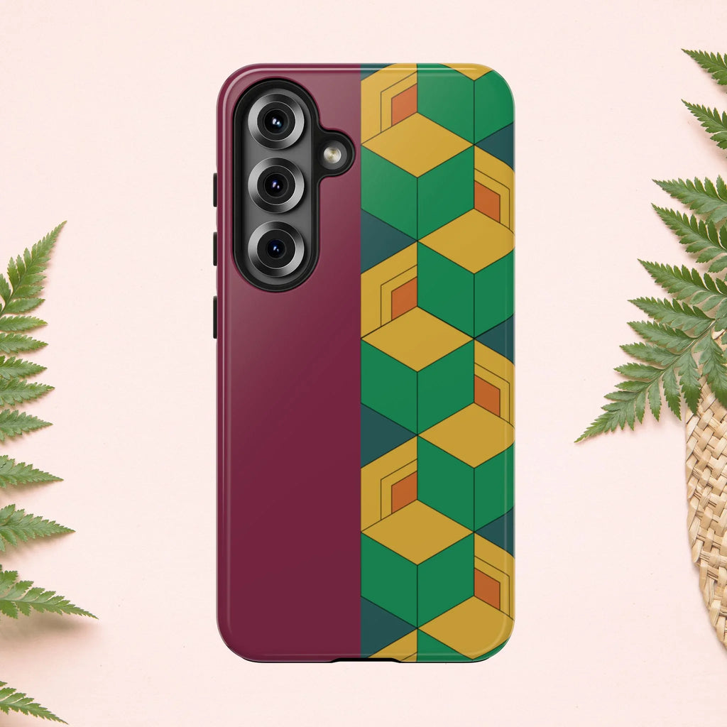 Brotherly Split Kimono Tough Phone Case (Apple & Android) - Pink Sweetheart