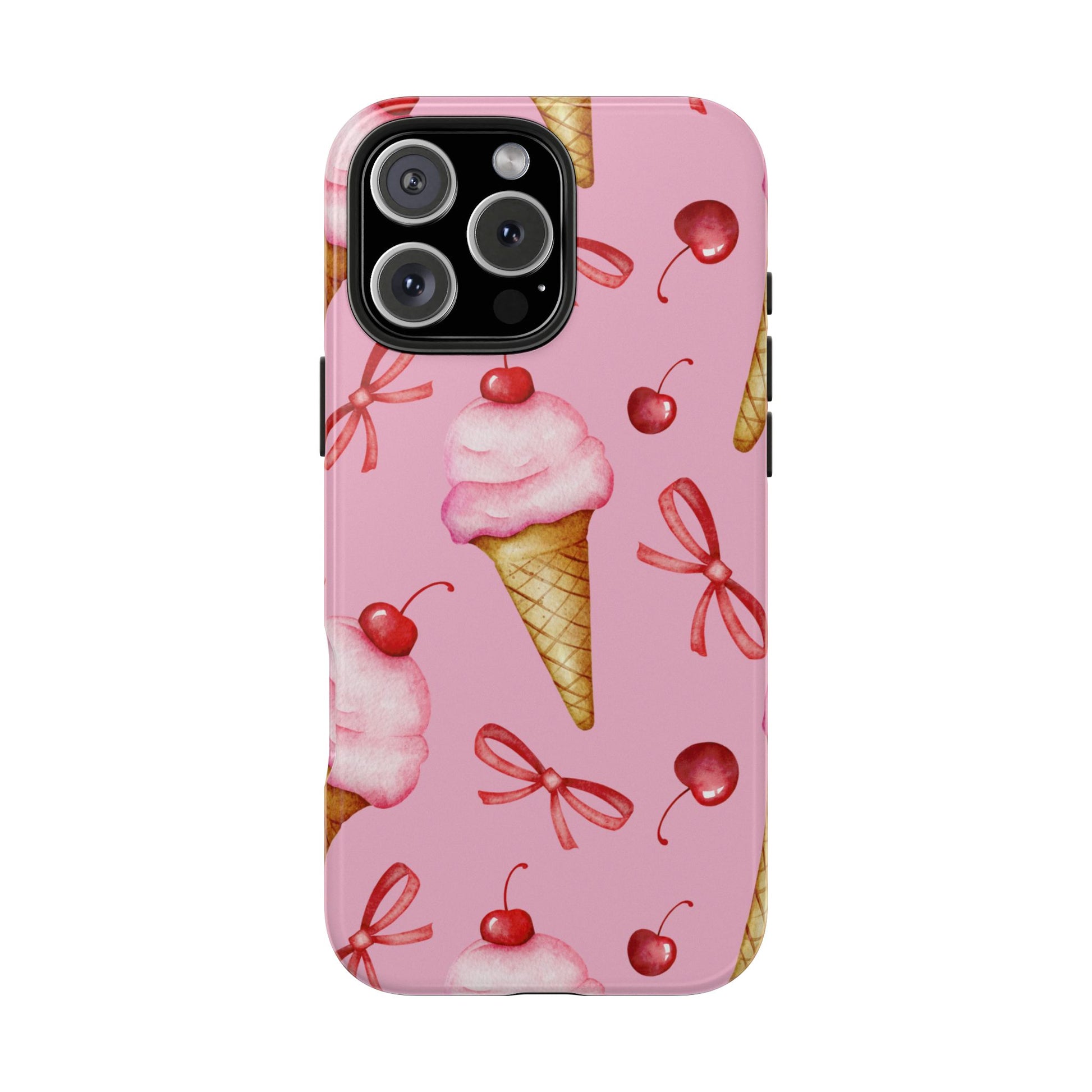 Cherry on Top Ice Cream Phone Case (Apple & Android)