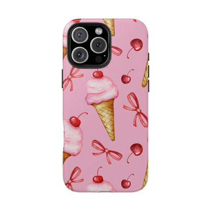 Cherry on Top Ice Cream Phone Case