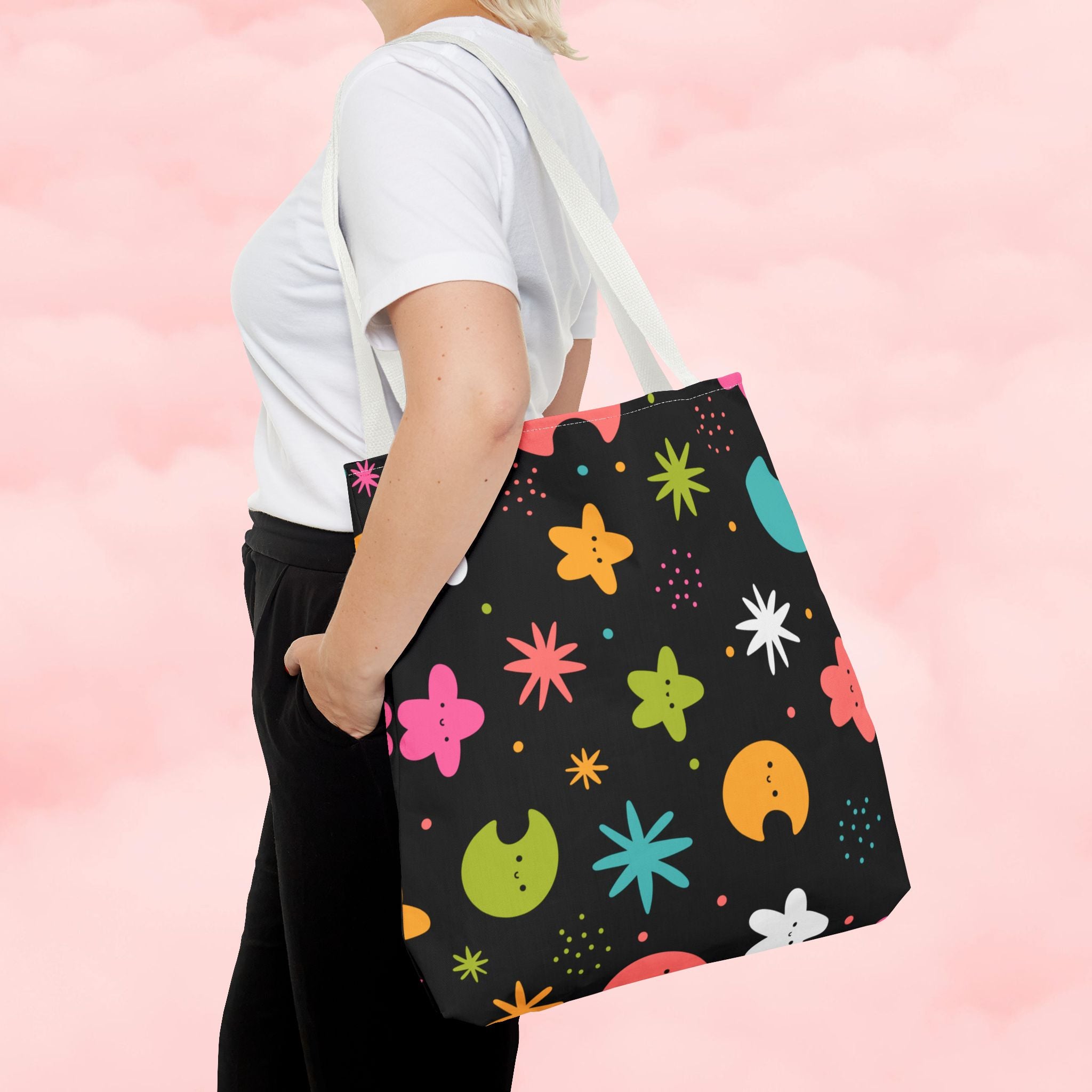 Midnight Cuteness Tote Bag