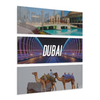 Dubai Skyline Acrylic Prints (Triptych)