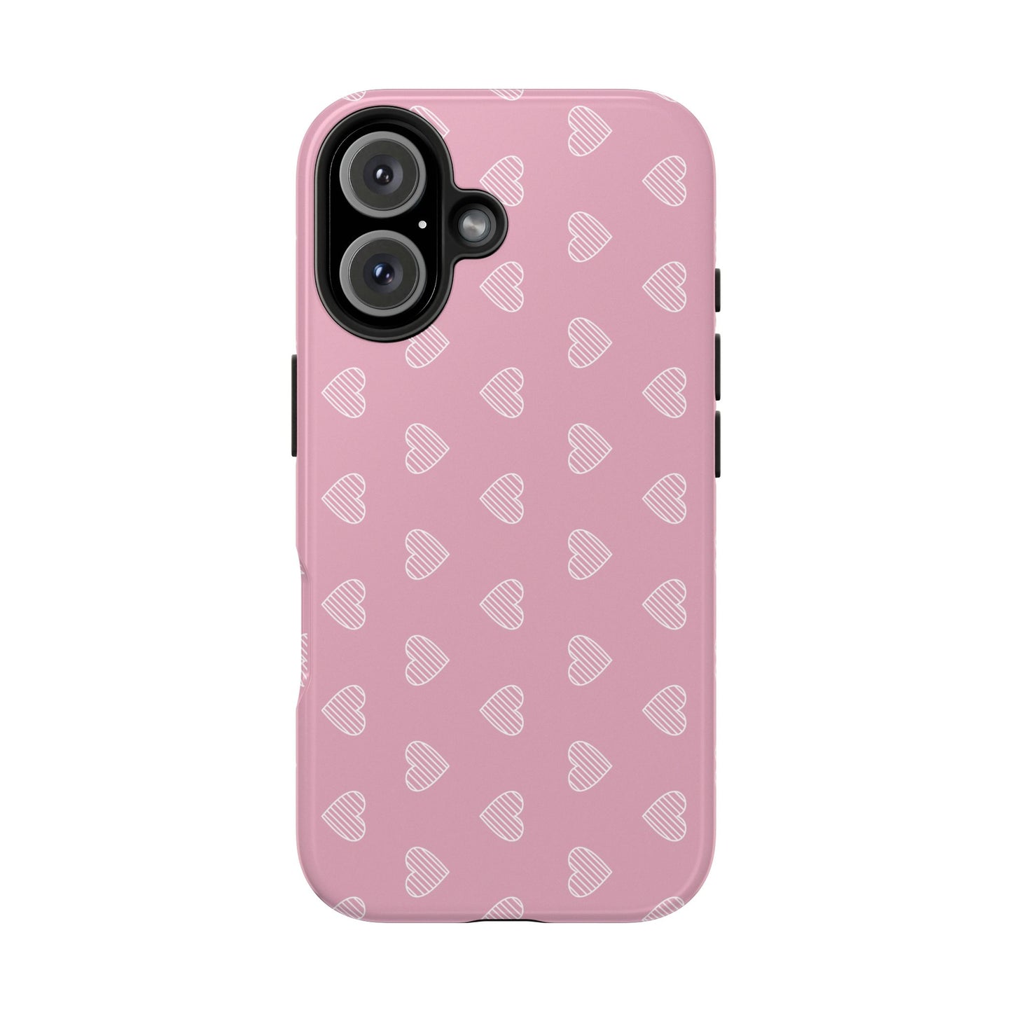 Infinite Pink Hearts Phone Case