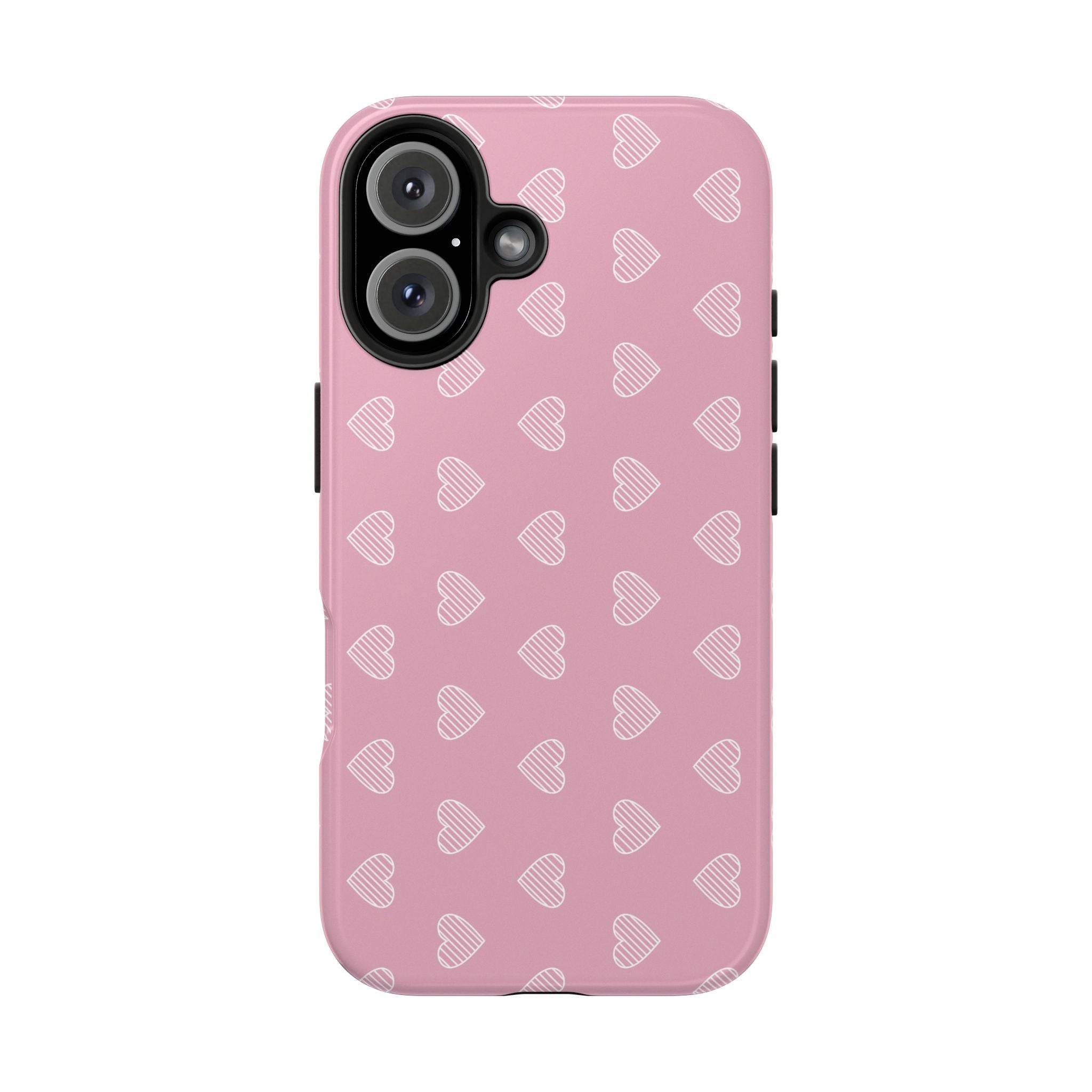 Infinite Pink Hearts Phone Case (Apple & Android)