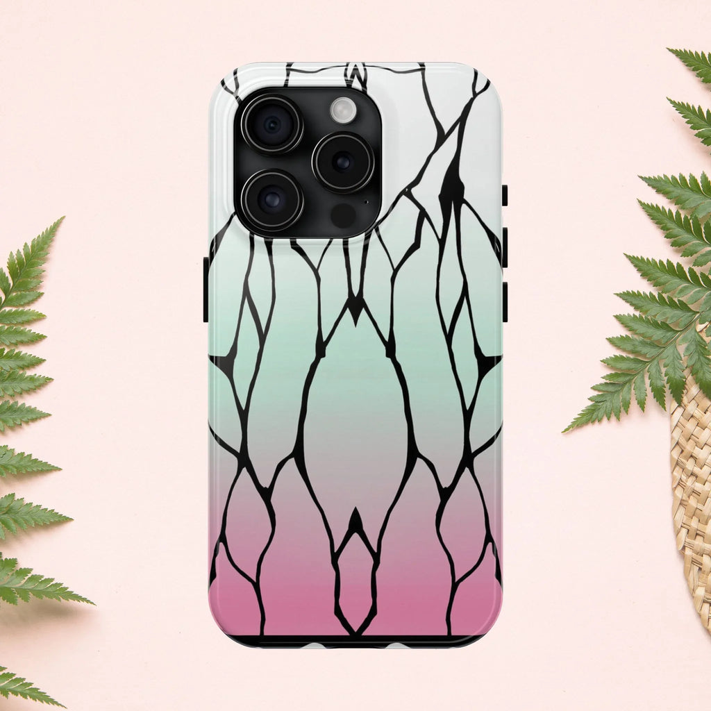 Butterfly Kimono Tough Phone Case (Apple & Android) - Pink Sweetheart