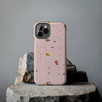 Pink Terrazzo Phone Case (Apple & Android) - Pink Sweetheart