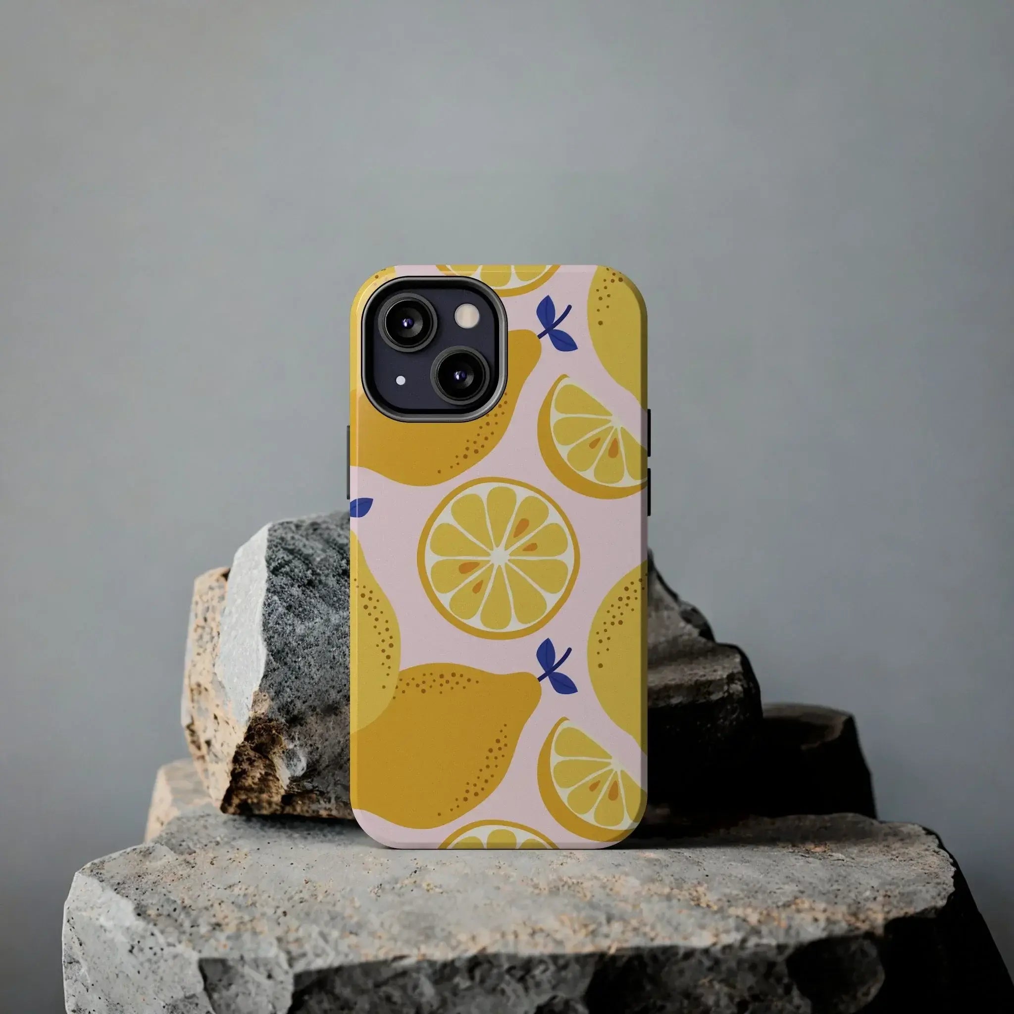 Sour Lemon Drop Phone Case (Apple & Android) - Pink Sweetheart