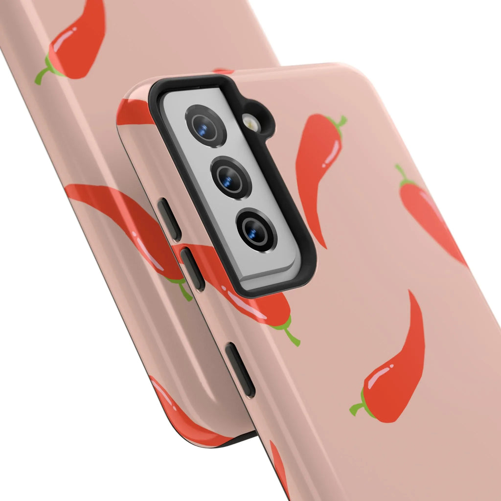 Caliente Chile Pepper Phone Case (Apple & Android) - Pink Sweetheart