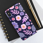 Purple Florals Phone Case (Apple & Android)