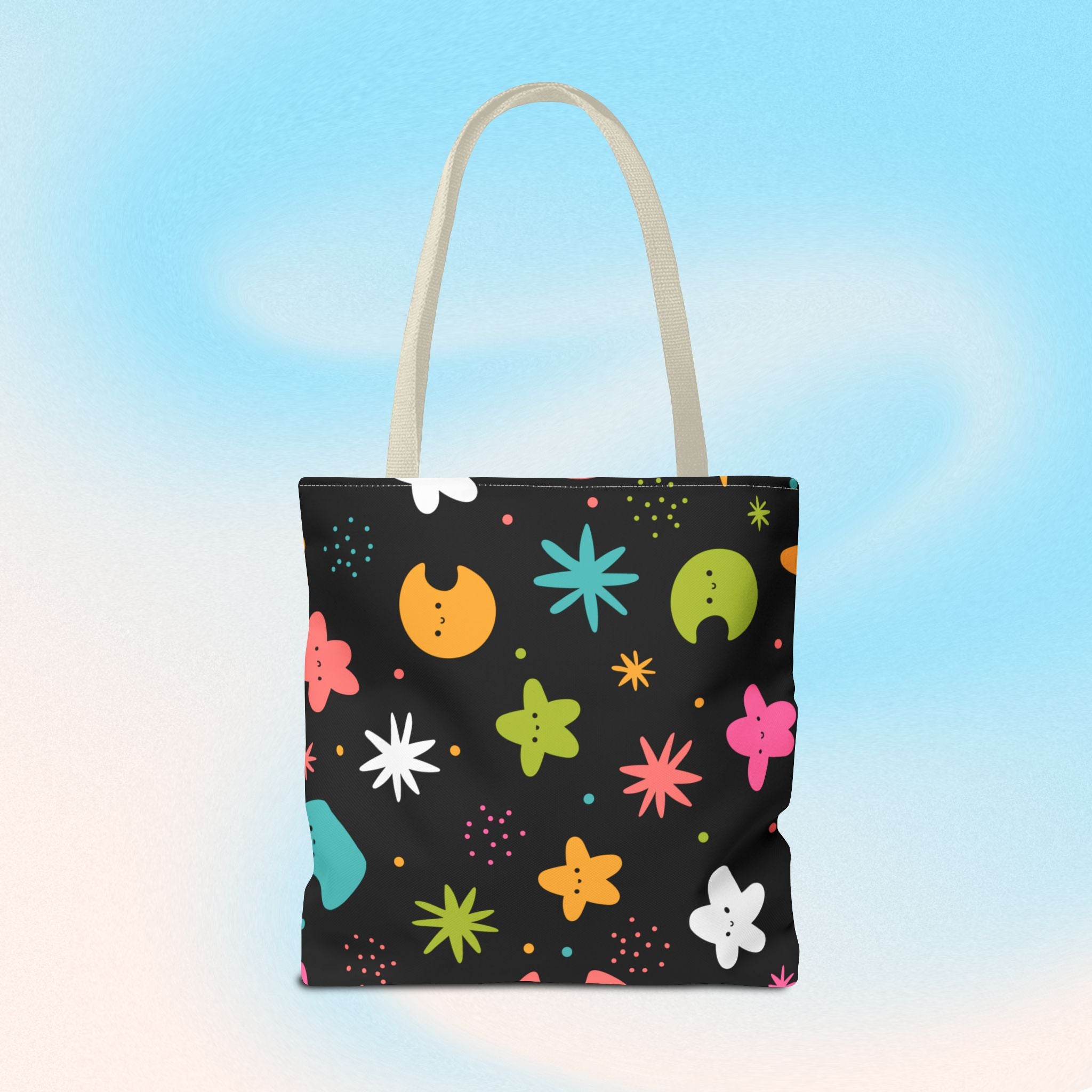 Midnight Cuteness Tote Bag