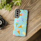 Ice Cream Festival Phone Case (Apple & Android) - Pink Sweetheart