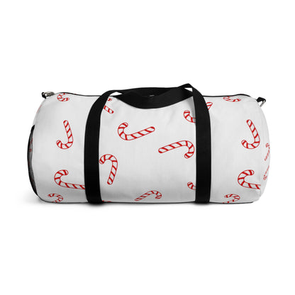 Peppermint Candy Canes Duffel Bag