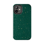 Emerald Gold Flecked Phone Case (Apple & Android)