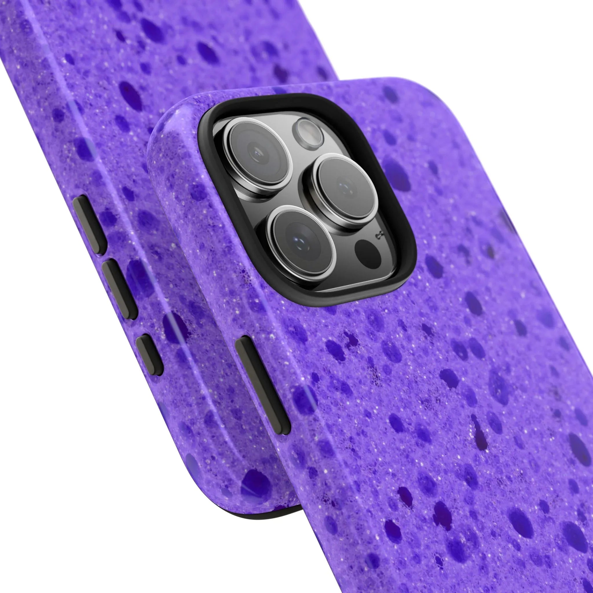 Purple Sponge Phone Case (Apple & Android) - Pink Sweetheart