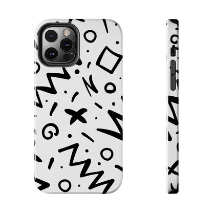 Abstract Memphis Pattern Phone Case