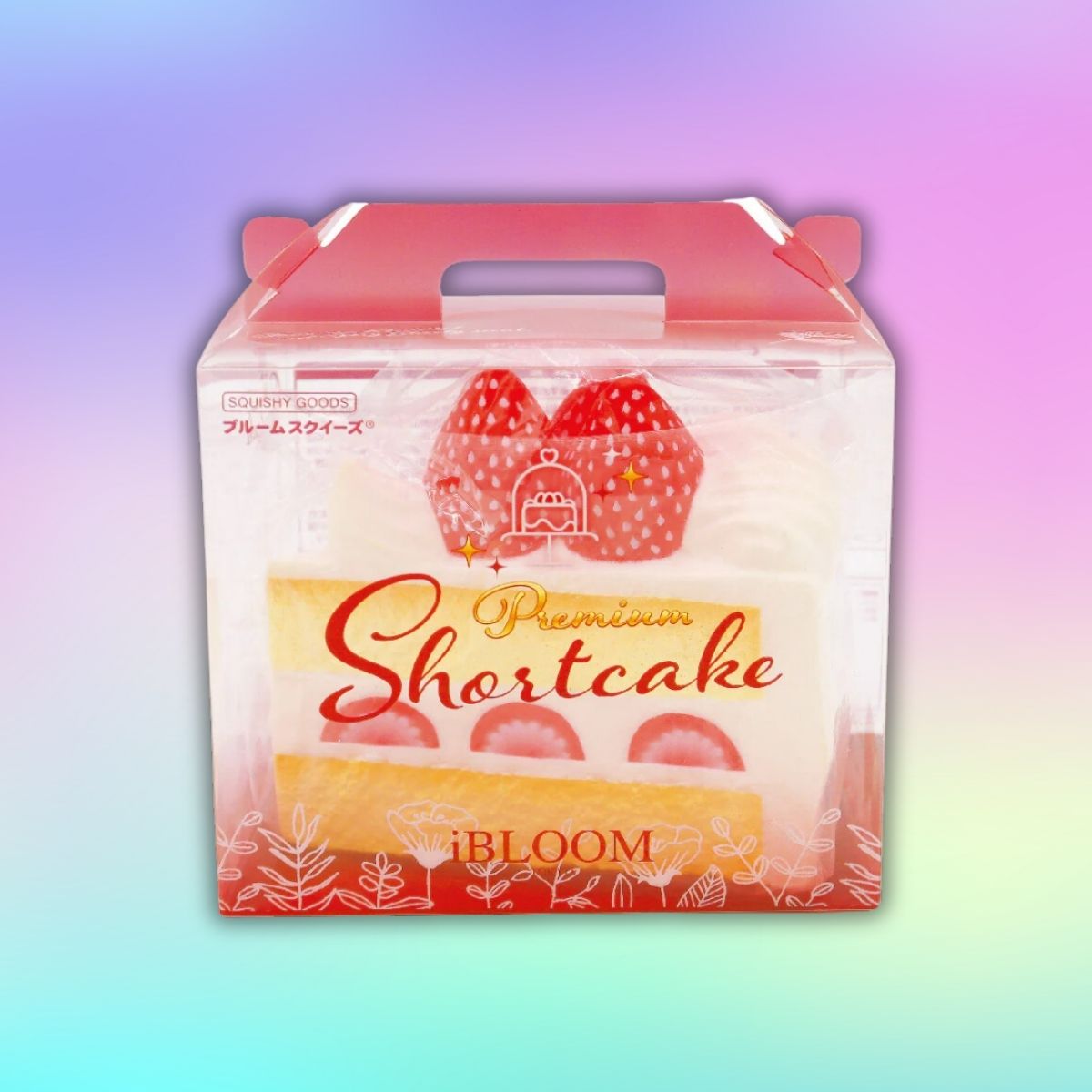 Premium Shortcake Cake Jumbo Scented Squishy