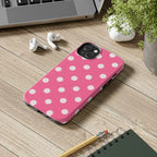 Pink Polka Dot Phone Case (Apple & Android) - Pink Sweetheart