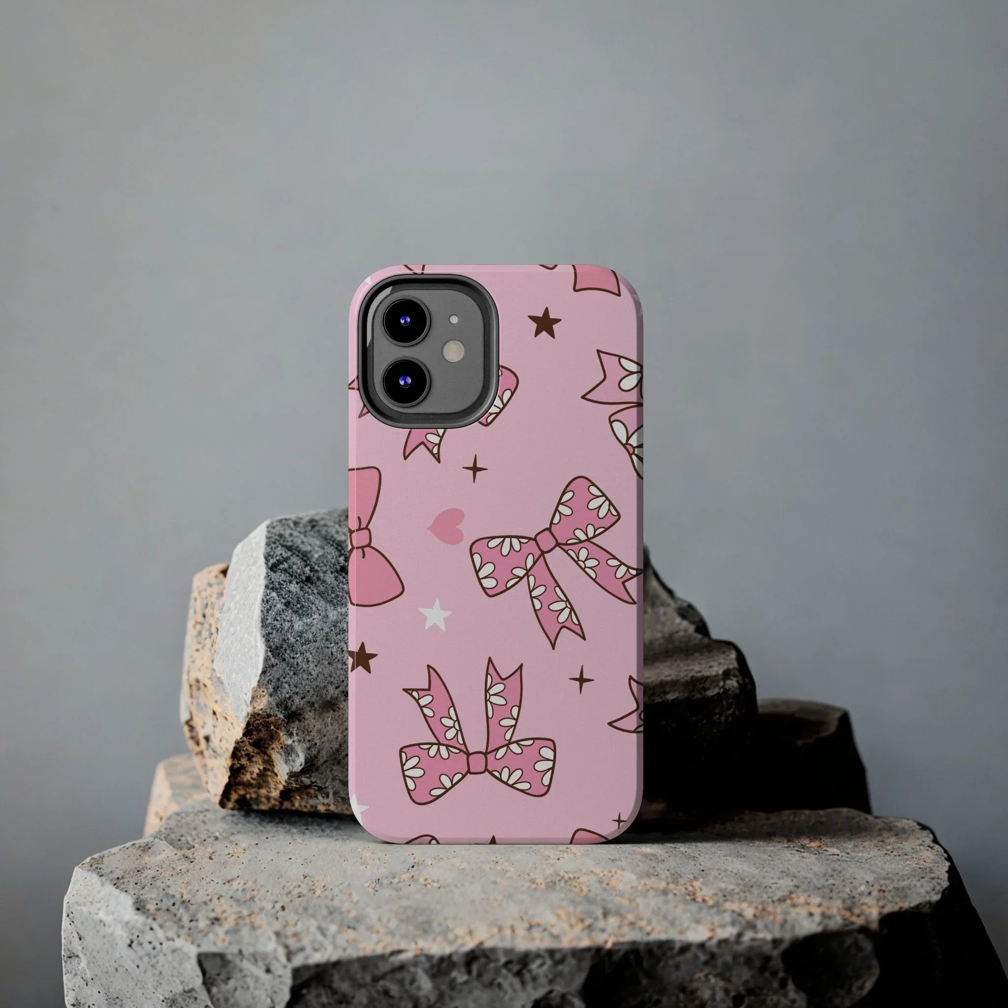 Pretty Pink Bows Phone Case (Apple & Android) - Pink Sweetheart