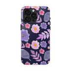 Purple Florals Phone Case (Apple & Android)