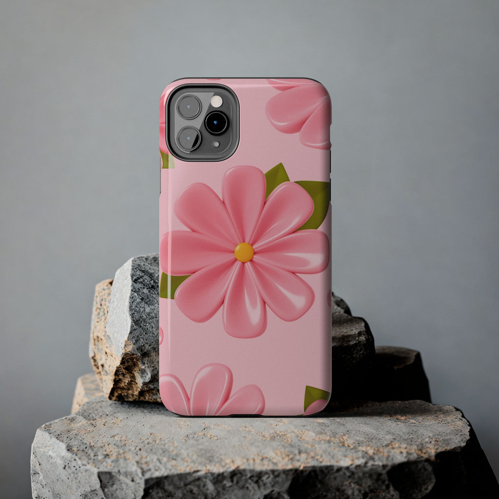 Pink Petal Flower Phone Case (Apple & Android)