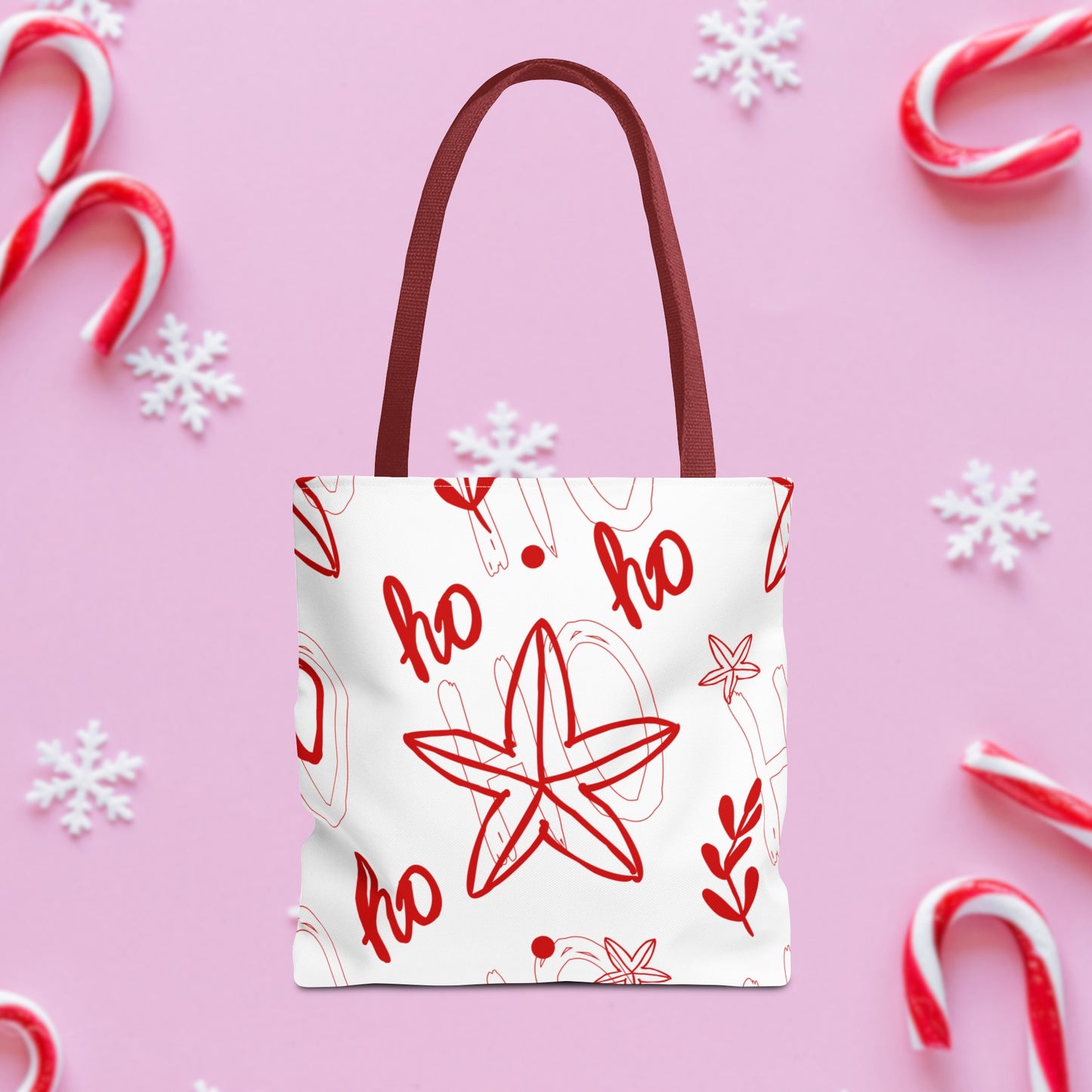 Ho Ho Christmas Tote Bag