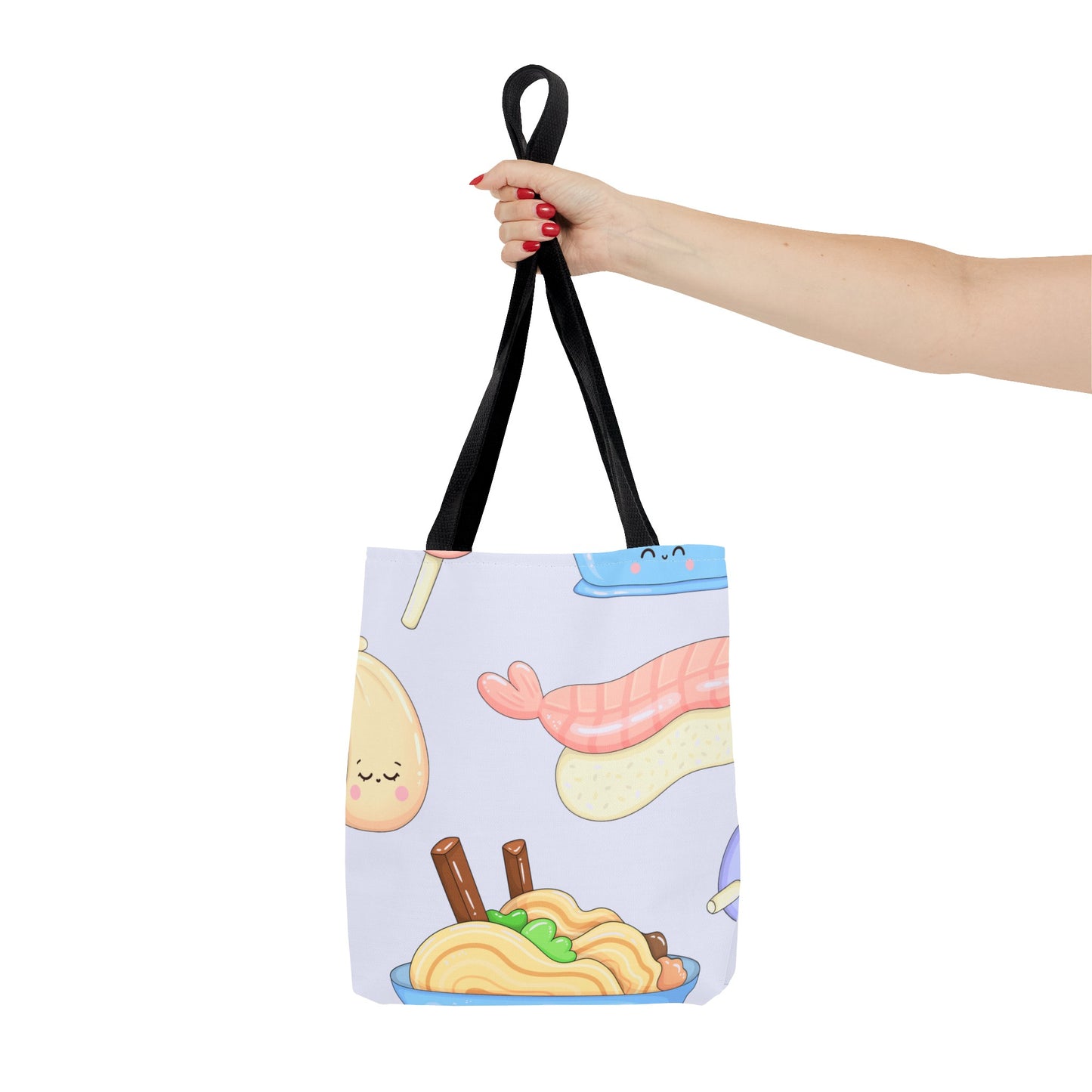 Kawaii Anime Snacks Tote Bag