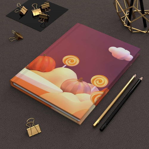 Autumn Harvest Hardcover Matte Journal - Pink Sweetheart
