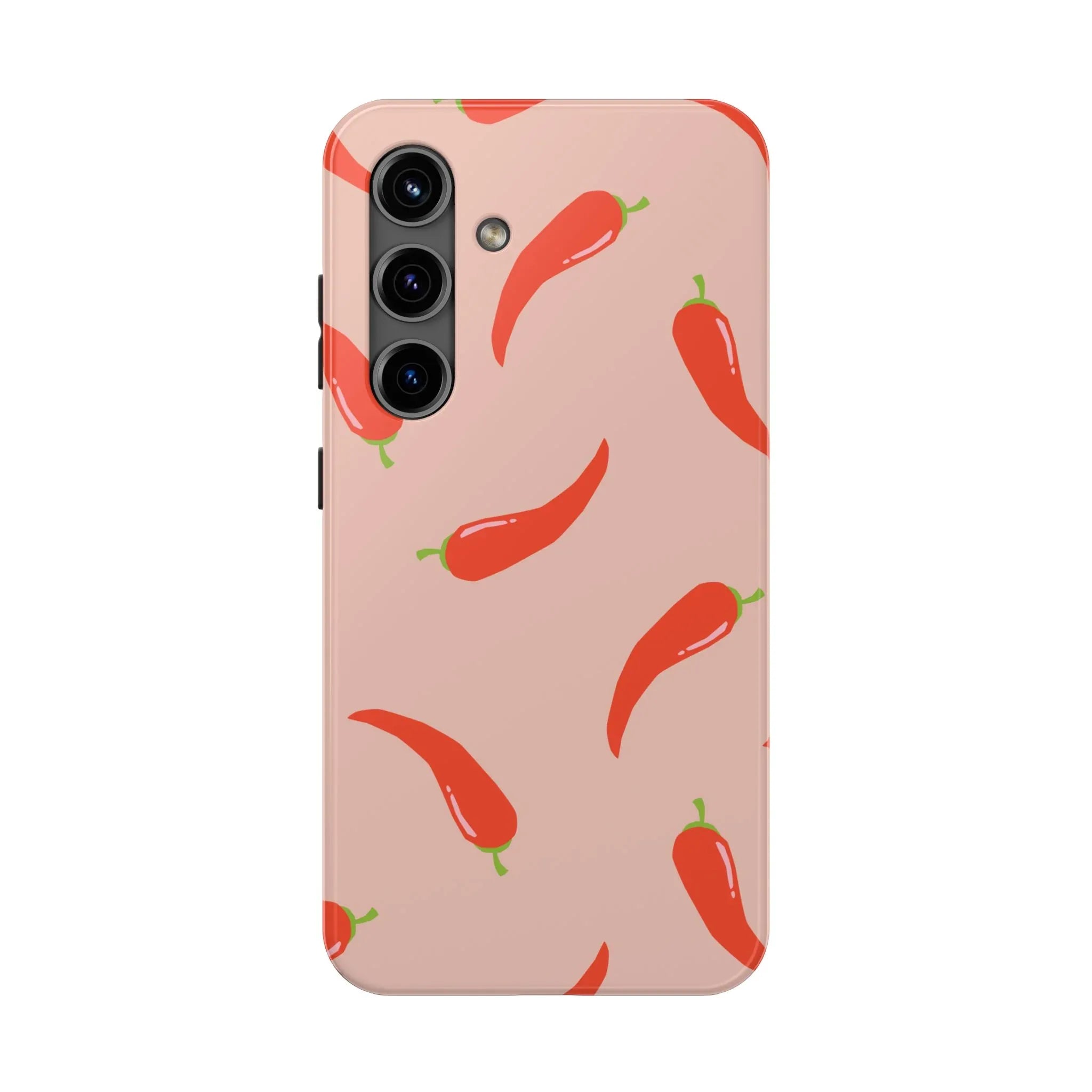 Caliente Chile Pepper Phone Case (Apple & Android) - Pink Sweetheart