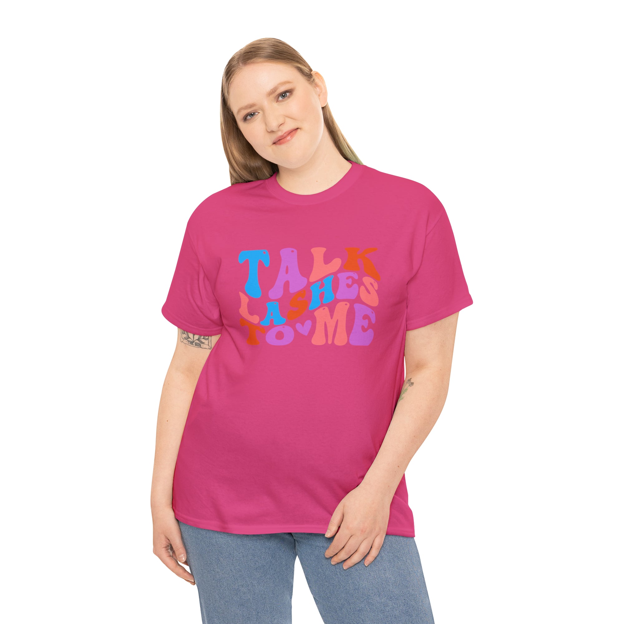 Talk Lashes to Me Cotton Tee