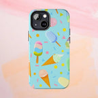 Ice Cream Festival Phone Case (Apple & Android) - Pink Sweetheart