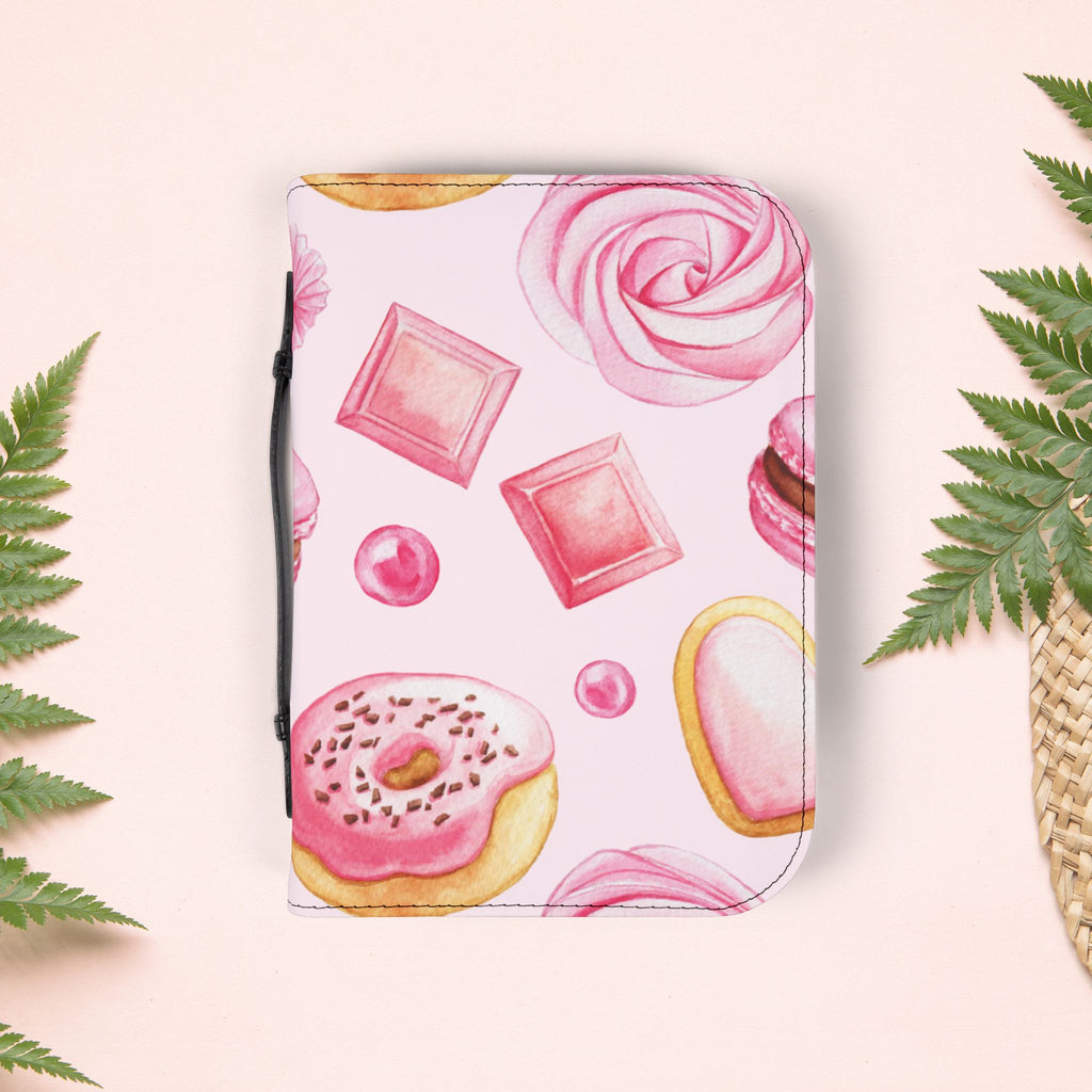 Pink Macaron Sweets Book Cover