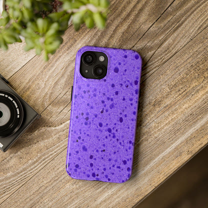 Purple Sponge Phone Case