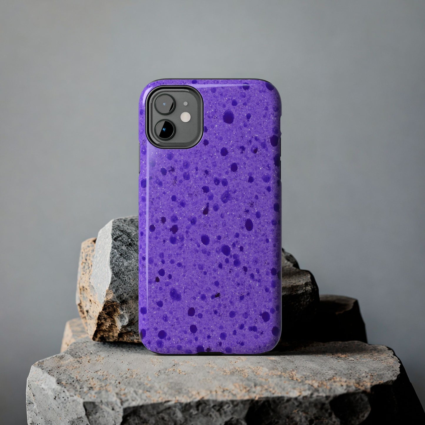 Purple Sponge Phone Case