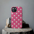 Pink Polka Dot Phone Case (Apple & Android) - Pink Sweetheart