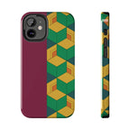 Brotherly Split Kimono Tough Phone Case (Apple & Android) - Pink Sweetheart