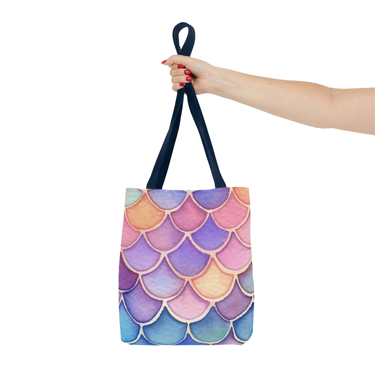 Watercolor Mermaid Tote Bag